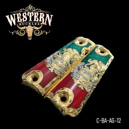 Cachas Colt 1911 Grips Aguila Nacional Resina