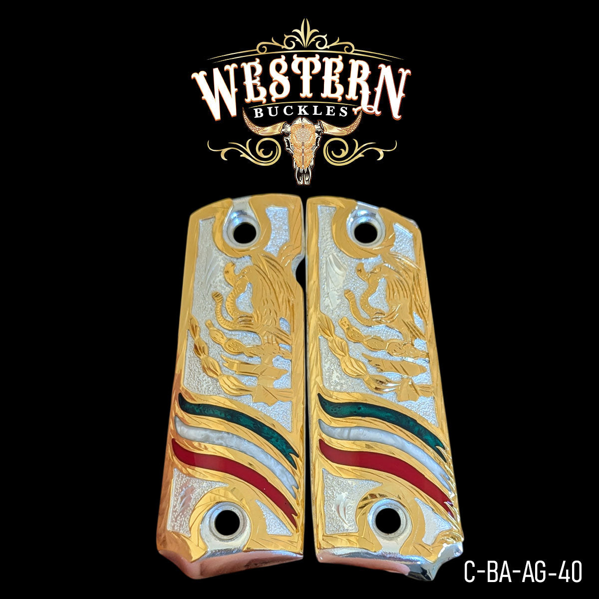 Cachas Colt 1911 Grips Aguila Nacional Resina