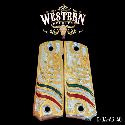 Cachas Colt 1911 Grips Aguila Nacional Resina