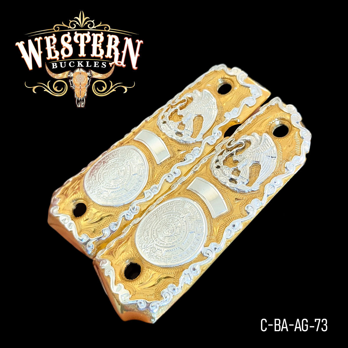 Cacha Colt 1911 Aguila Nacional y Calendario Rameado