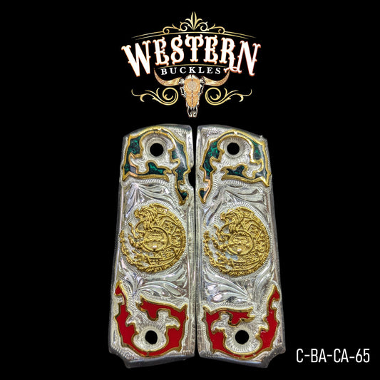 Cachas Colt 1911 Colt Calendario Plata y Resina