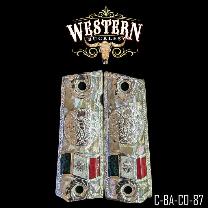 1911 Centenario Gun Grips | Handcrafted by Western Buckles | SKU C-BA-CO-87