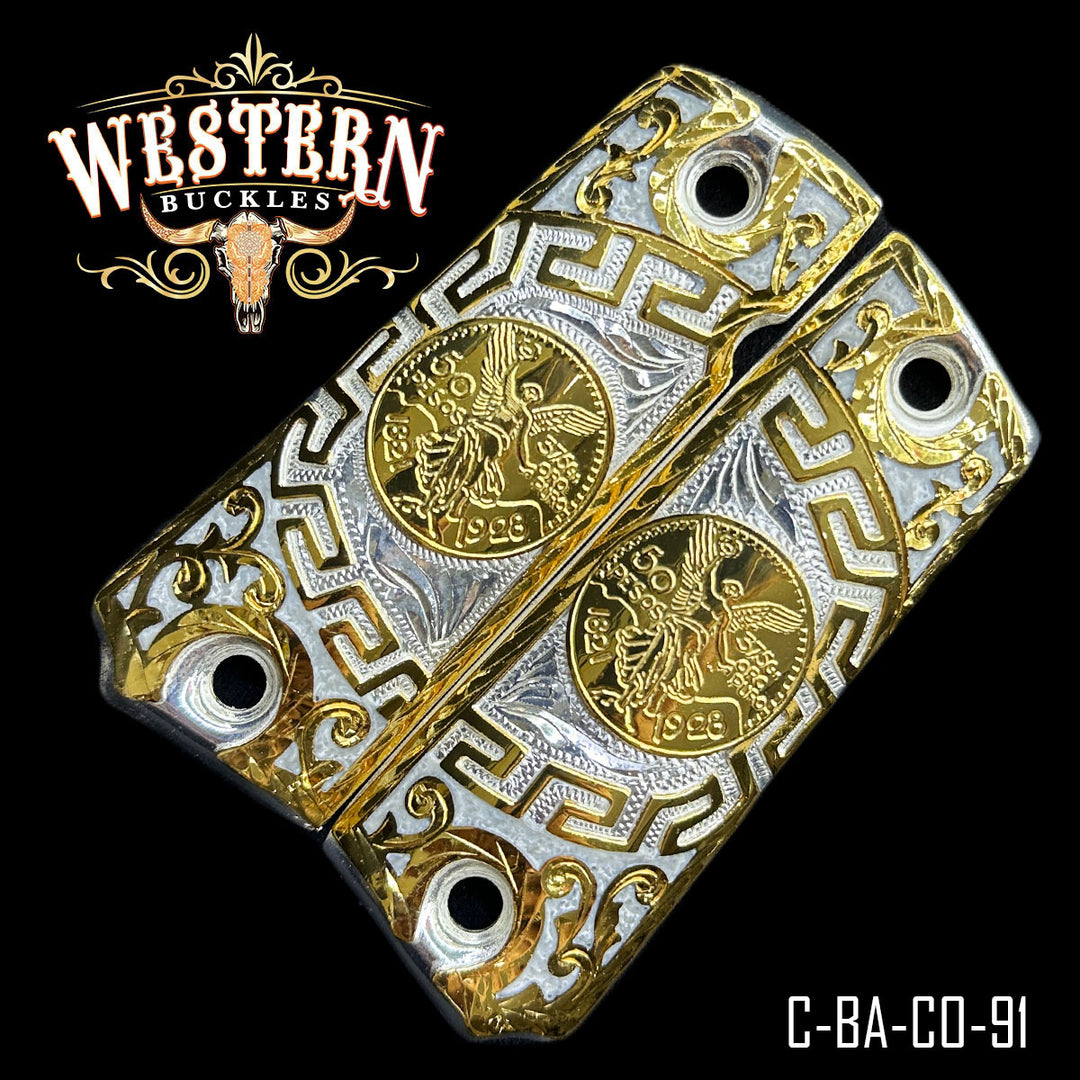 Full Size 1911 Centenary Gold and Silver Plated