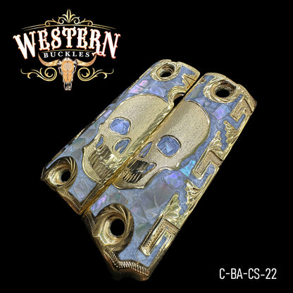 Cachas Colt 1911 Grips Colt Calavera Resina