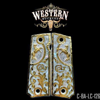 Cachas Colt 1911 Grips Caballo Colt Resina