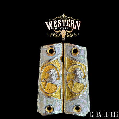 Cachas Colt 1911 Grips Caballo Colt Resina