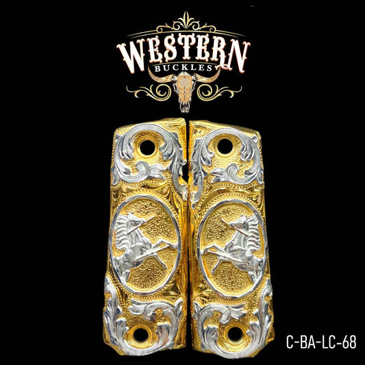 Cacha Colt 1911 Caballo Colt Rameado - Western Buckles