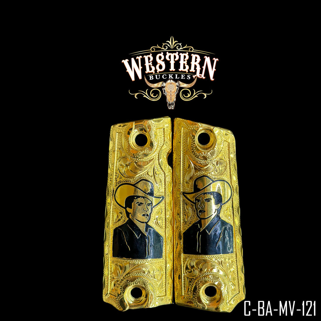 1911 Gun Grips | Handcrafted by Western Buckles | SKU C-BA-MV-121