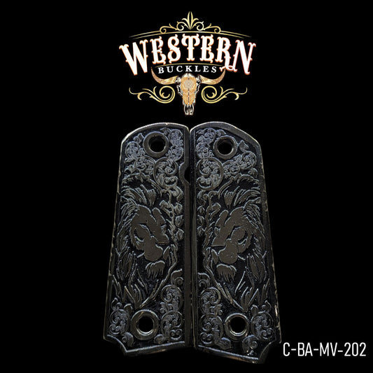 Cachas Colt 1911 Leon Negro 