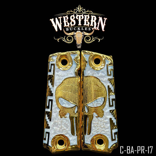 Cachas Colt 1911 Grips Punisher Resina - Western Buckles