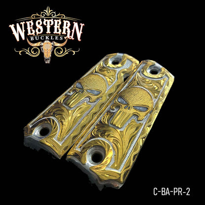 Cacha Colt 1911 El Castigador Rameado - Western Buckles