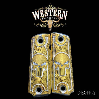 Cacha Colt 1911 El Castigador Rameado - Western Buckles