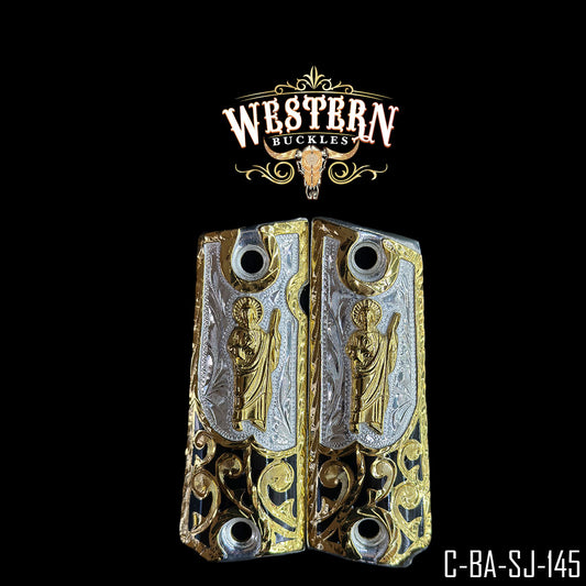 Cachas Colt 1911 Grips San Judas