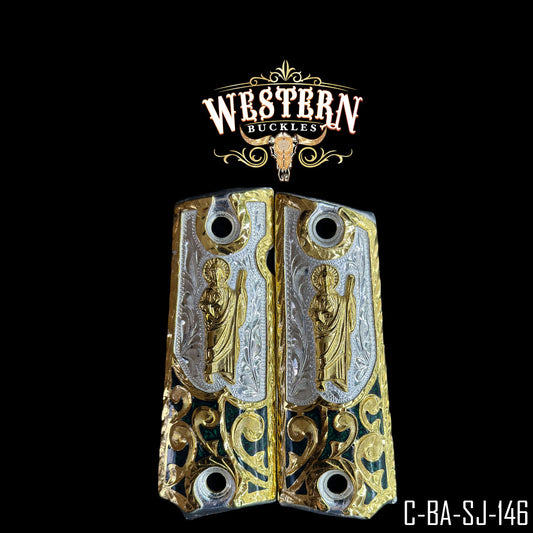 Cachas Colt 1911 Grips San Judas