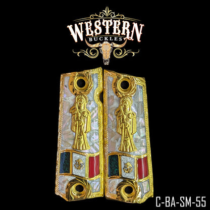 Cachas Colt 1911 Grips Santa Muerte