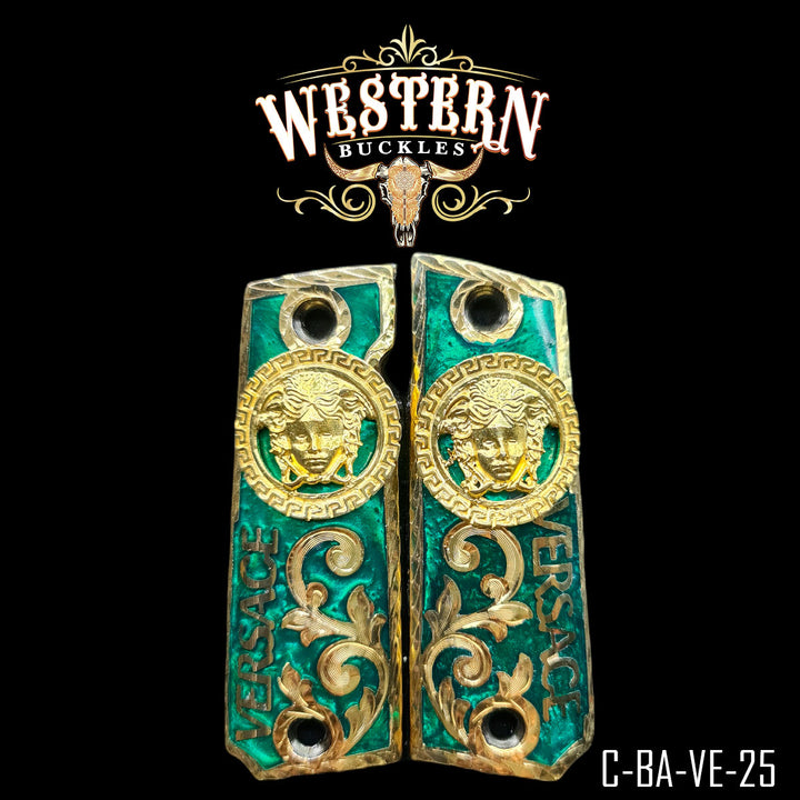 1911 Cachas — Artisan Resin | Handcrafted by Western Buckles | SKU C-BA-VE-25