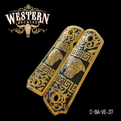 Cachas Colt 1911 Medusa Dorada