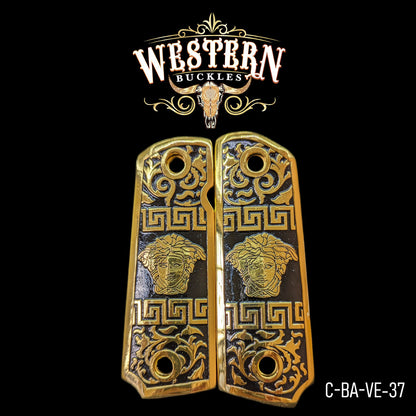 Cachas Colt 1911 Medusa Dorada