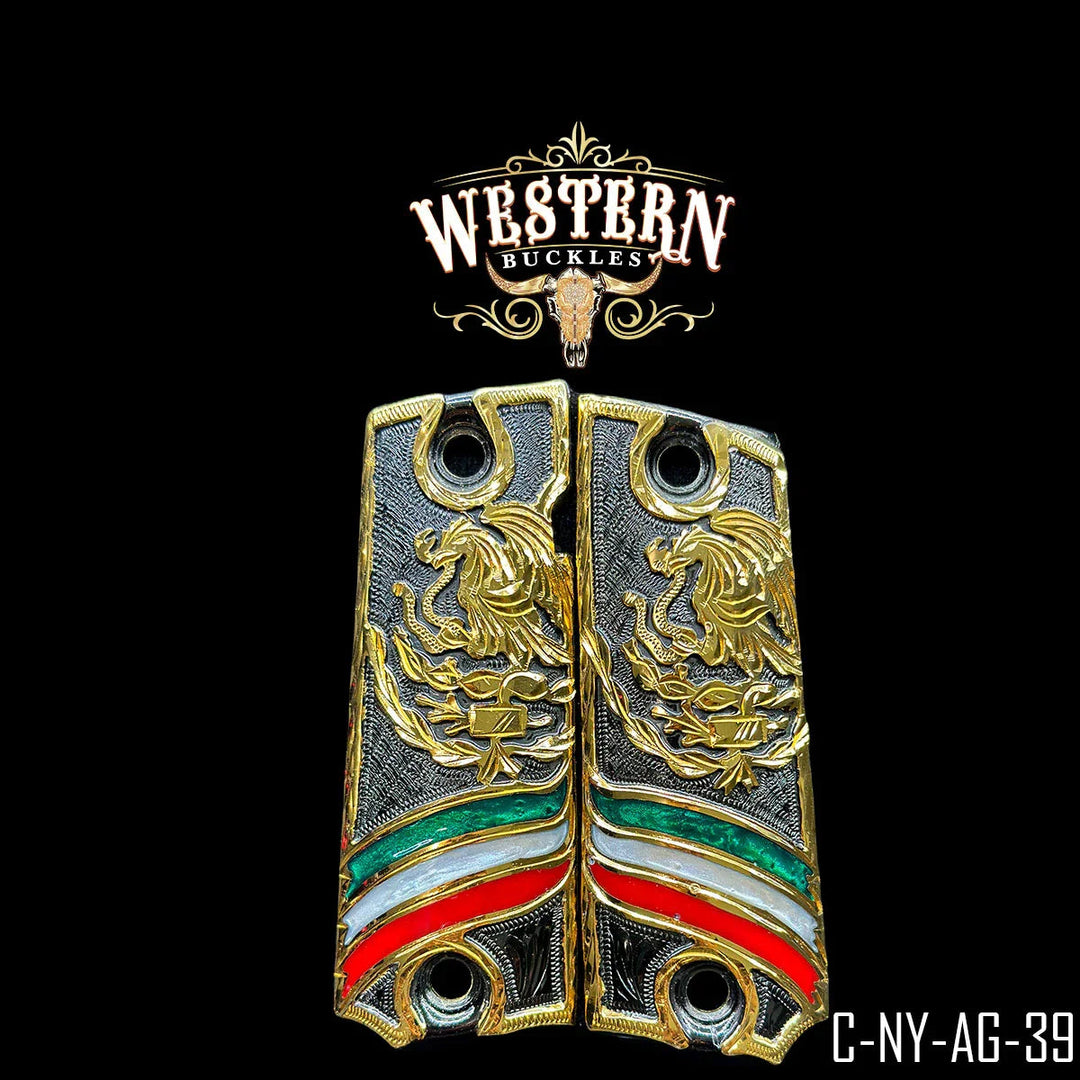 1911 Full Size Mexican Eagle Gold and Black