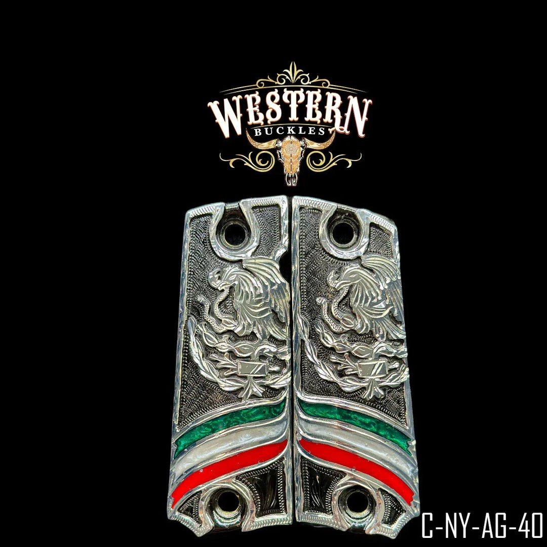 1911 Full Size Mexican Eagle Silver and Black