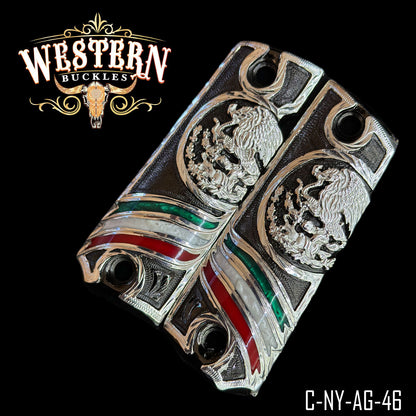 Cachas Colt 1911 Grips Aguila Mexicana Resina