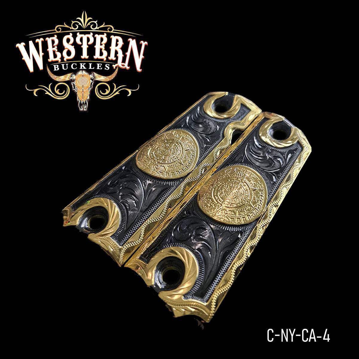 Cacha Colt 1911 Calendario Rameado - Western Buckles