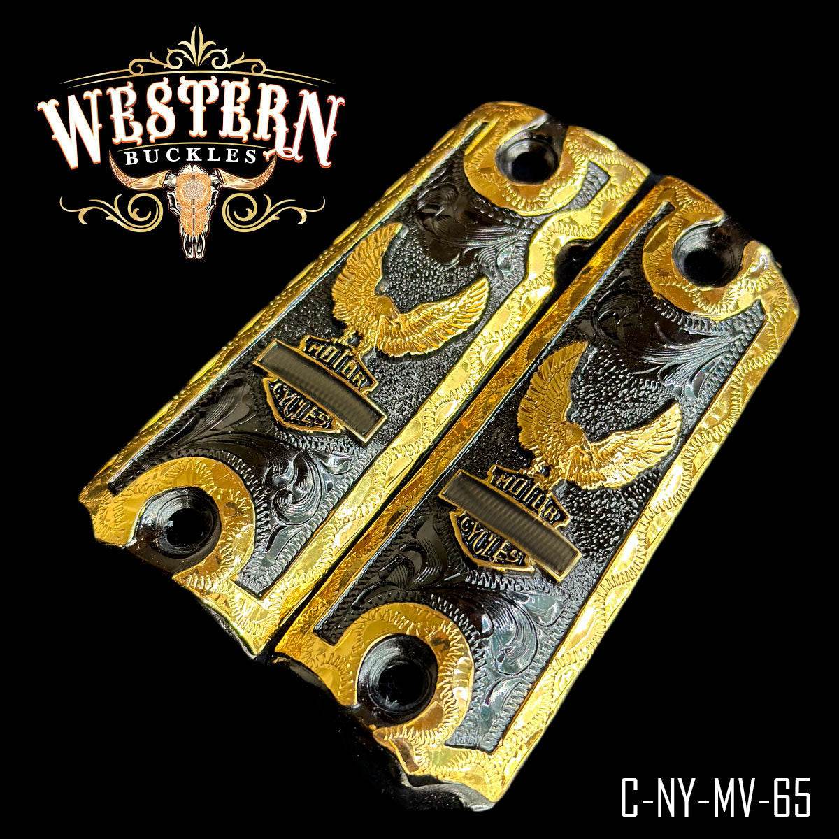 Cachas Colt 1911 Grips Harley Davidson - Western Buckles
