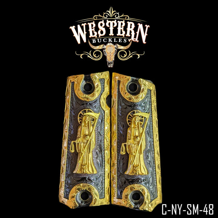 Cachas Colt 1911 Grips Santa Muerte