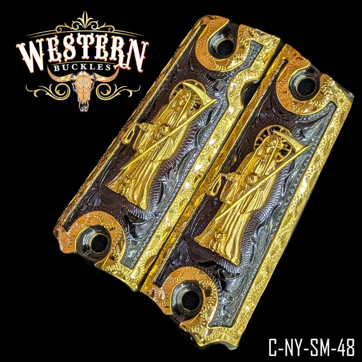 Cachas Colt 1911 Grips Santa Muerte
