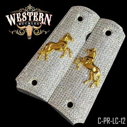 Cachas Colt 1911 Grips Premium Caballo Colt Zirconias