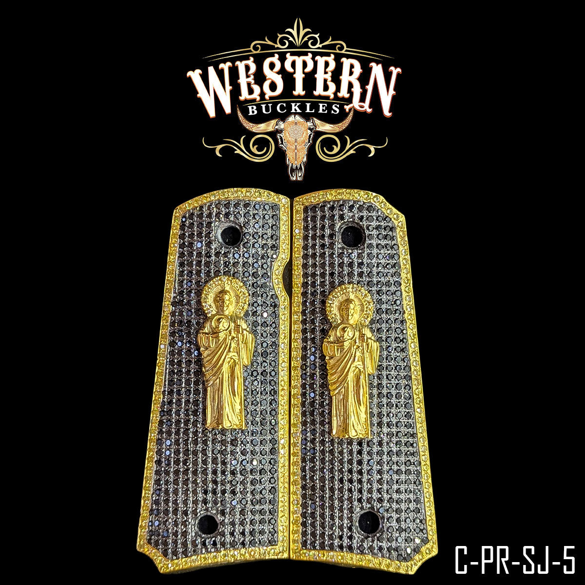 Cachas Colt 1911 Grips PREMIUM San Judas