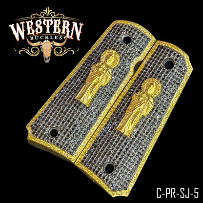 Cachas Colt 1911 Grips PREMIUM San Judas