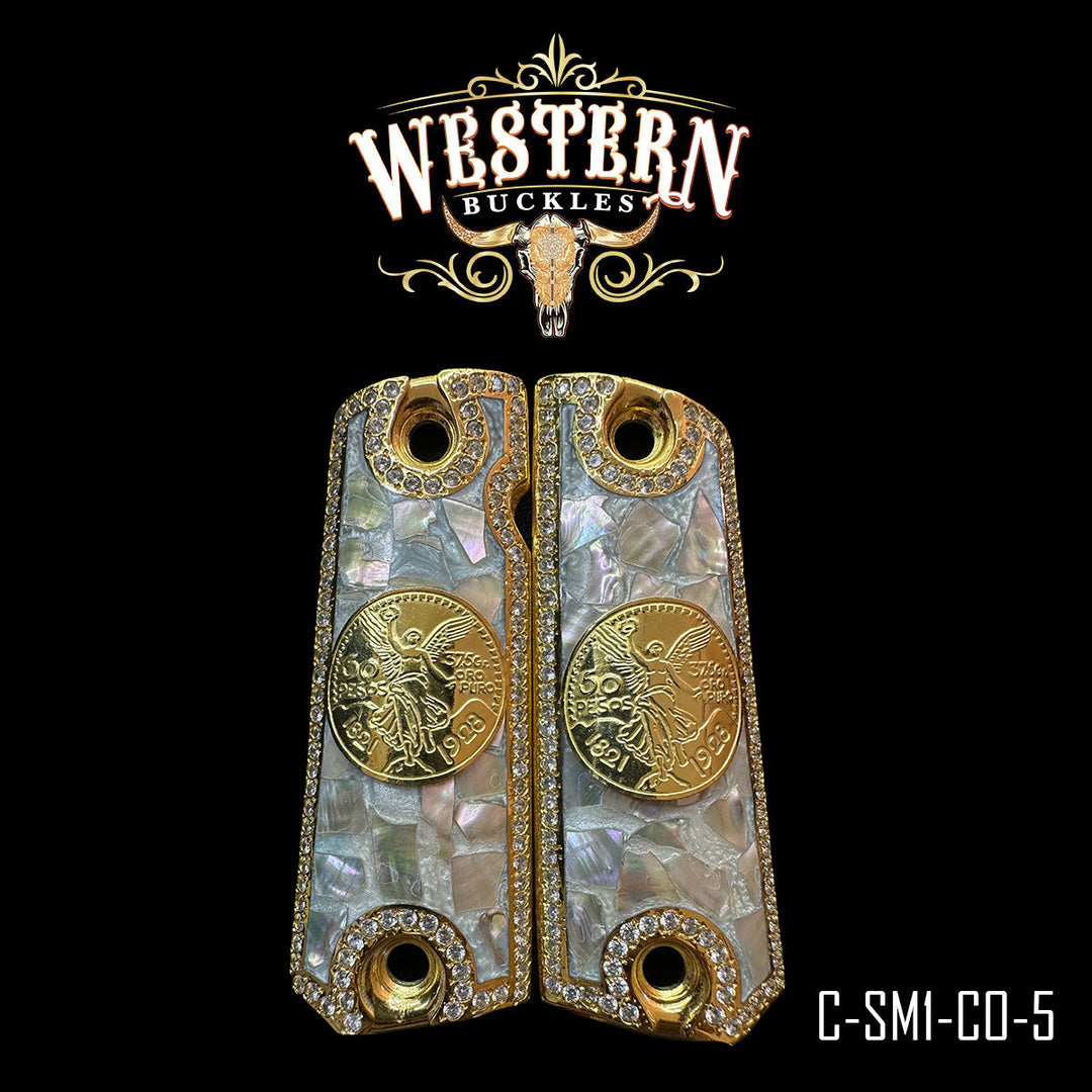 1911 Centenario Gun Grips | Handcrafted by Western Buckles | SKU C-SM1-CO-5