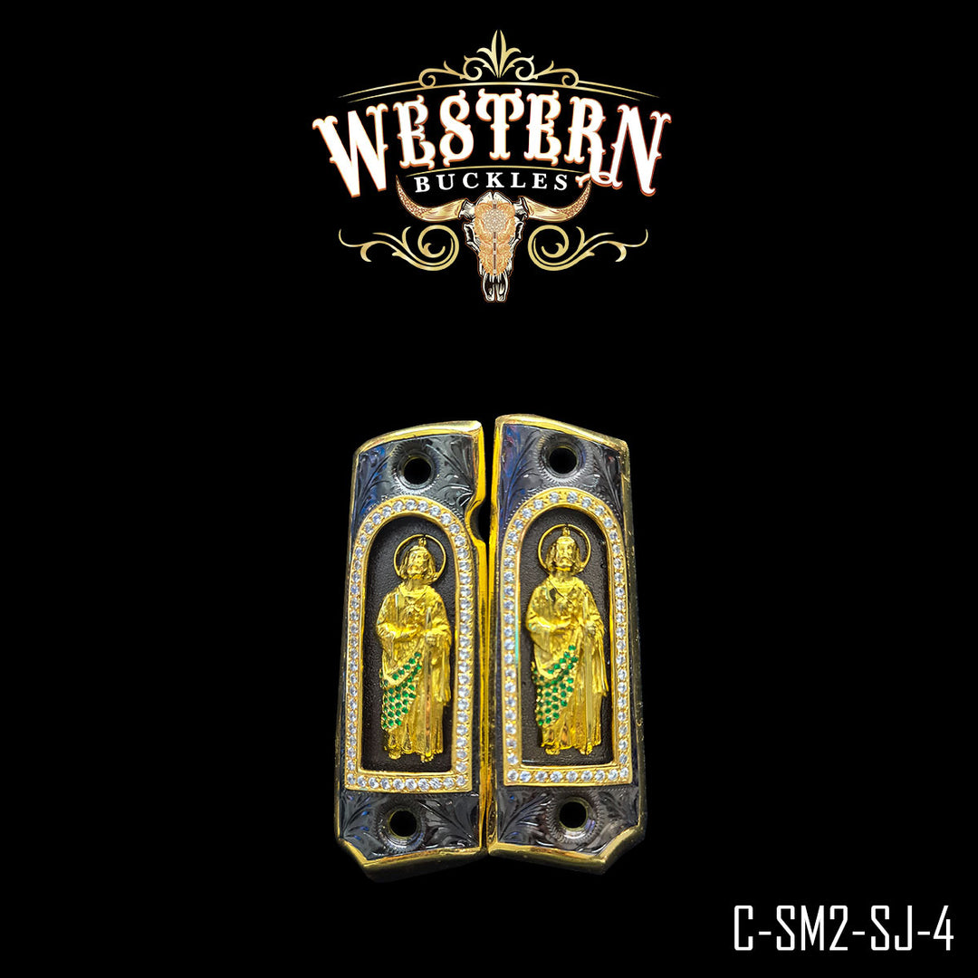 1911 San Judas Cachas | Handcrafted by Western Buckles | SKU C-SM2-SJ-4