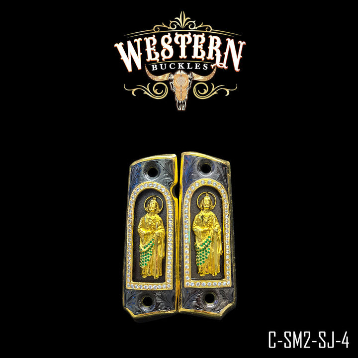 1911 San Judas Cachas | Handcrafted by Western Buckles | SKU C-SM2-SJ-4