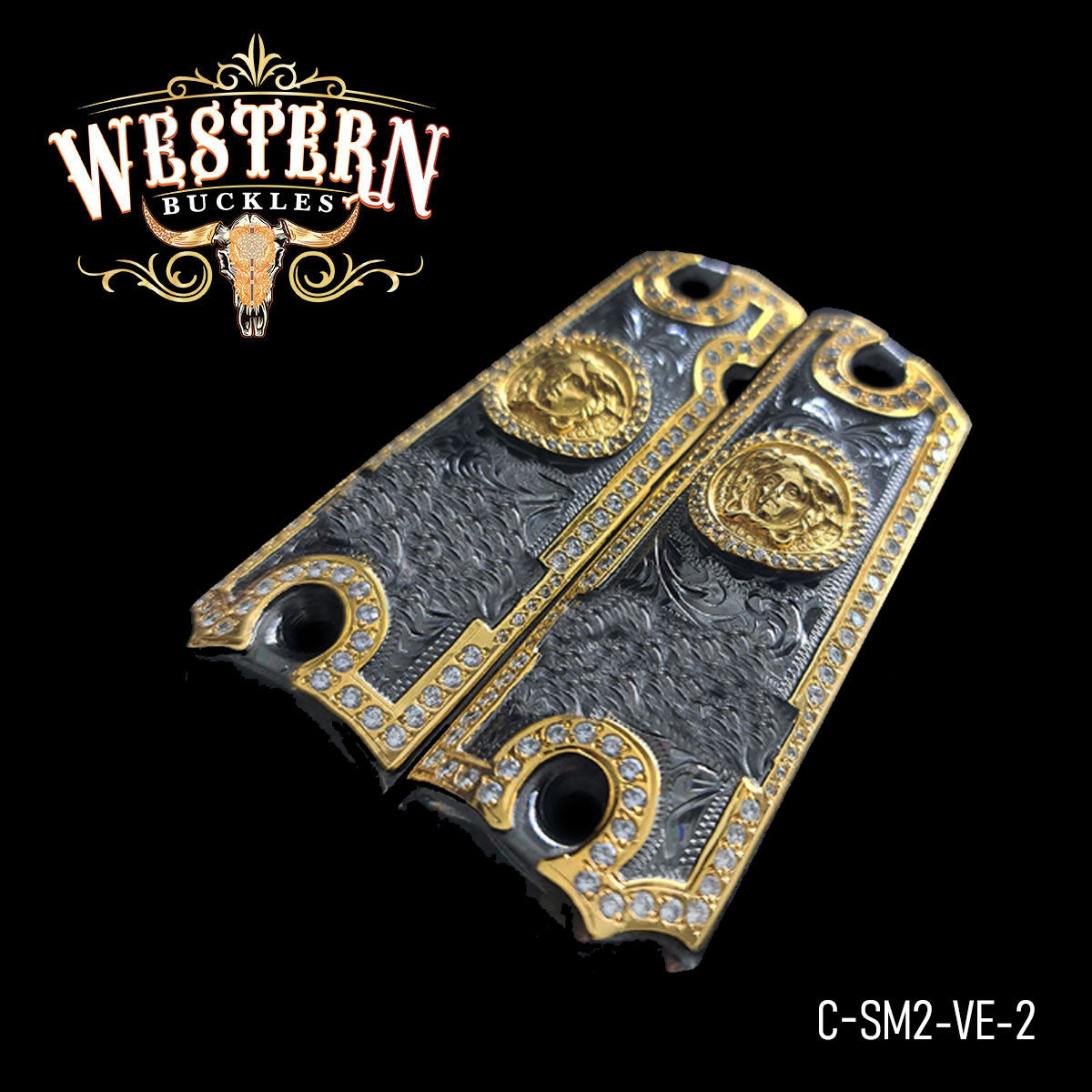 Cachas Colt 1911 Grips Medusa Piedras