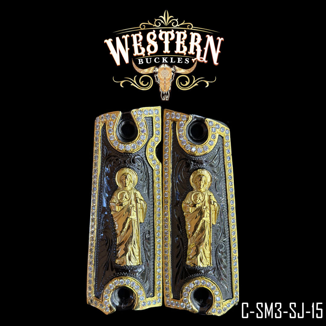 1911 San Judas Cachas | Handcrafted by Western Buckles | SKU C-SM3-SJ-15