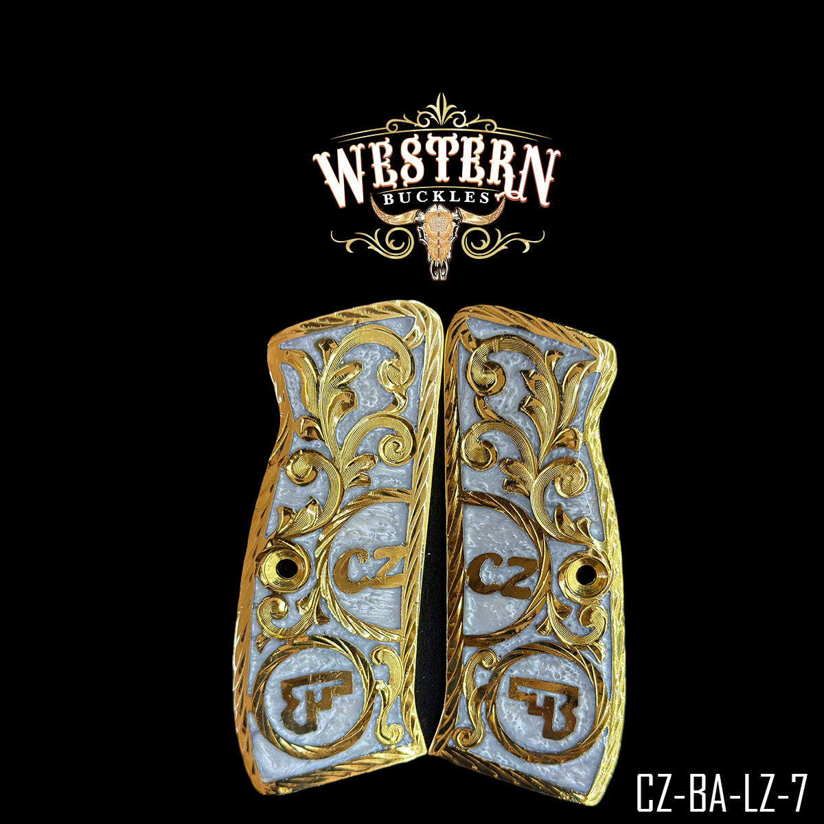 Cachas CZ 9mm Grips Logo CZ