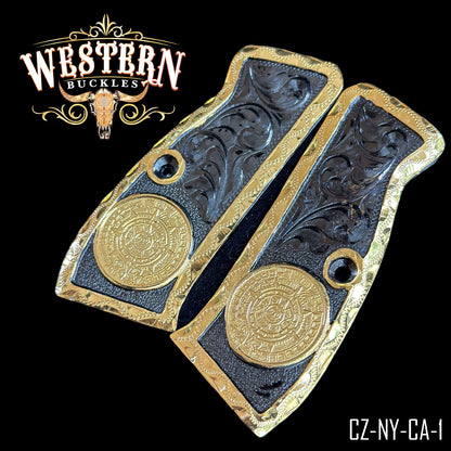 Cachas CZ 9mm Grips Calendario