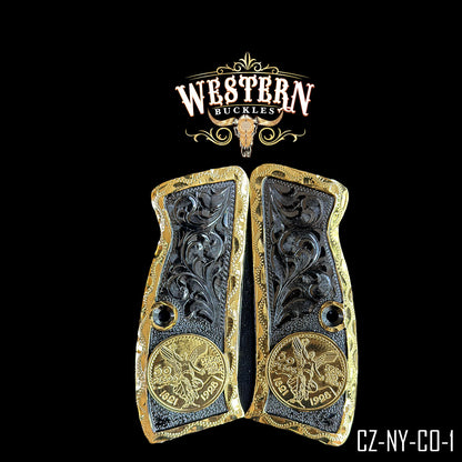 Cachas CZ 9mm Grips Centenario