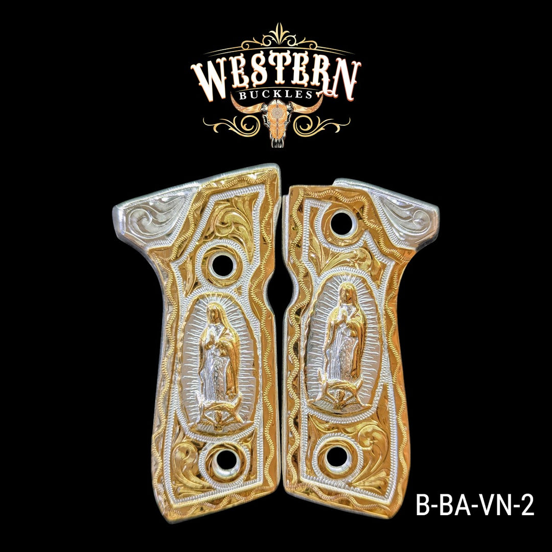 Cacha Beretta 92fs Virgen Rameada-The Western Buckles