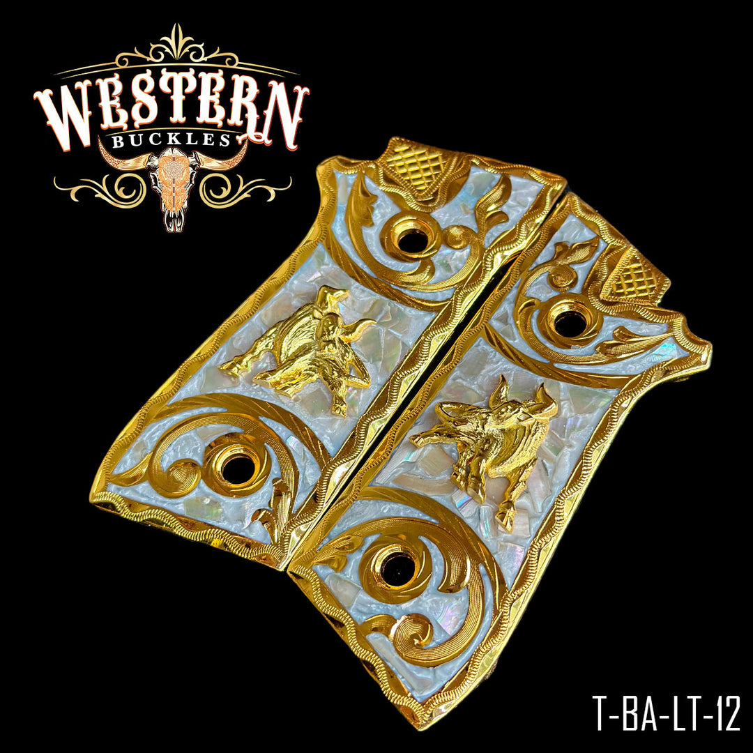 Cacha Taurus PT92 Grips Logo Taurus-The Western Buckles
