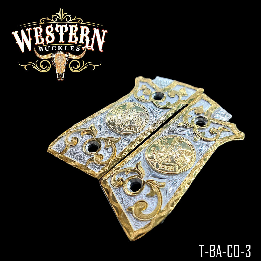 Cacha Taurus PT Centenario Oro Rameada-The Western Buckles
