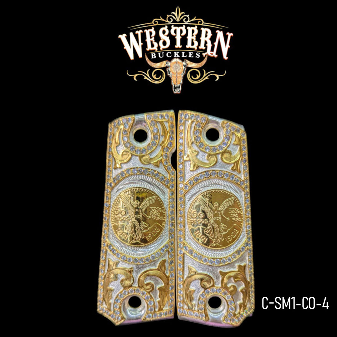 Cachas Colt 1911 Grips Centenario Zirconias