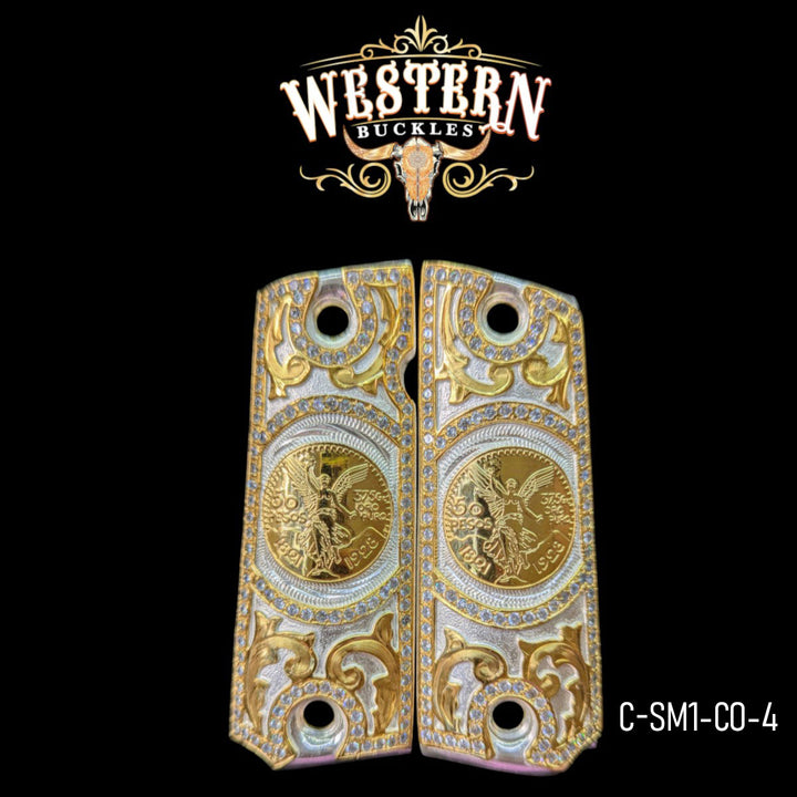 Cachas Colt 1911 Grips Centenario Zirconias