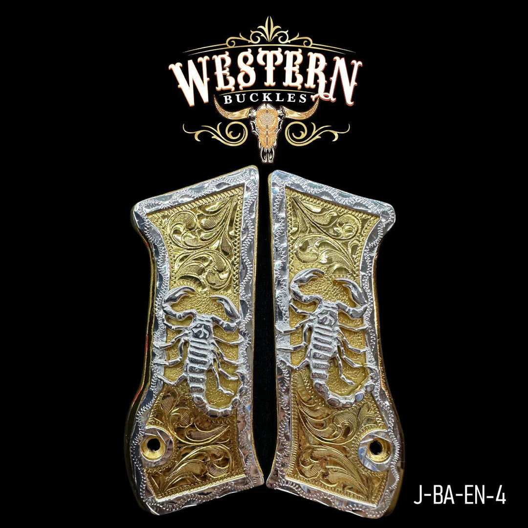 Cachas Jericho 941 9mm Grips Escorpion-The Western Buckles