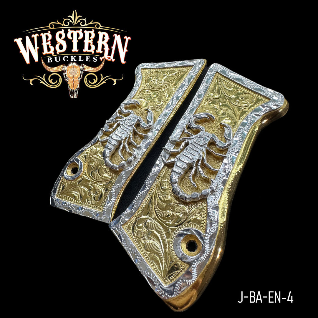 Cachas Jericho 941 9mm Grips Escorpion-The Western Buckles
