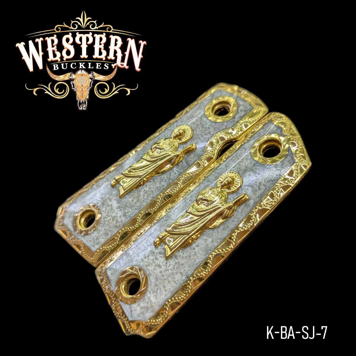 Cachas Colt Compact Officer Grips San Judas Resina