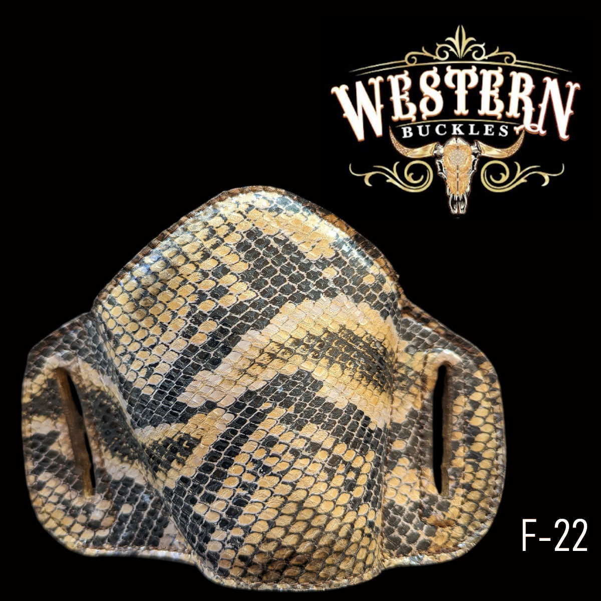 Gun Holster Funda Serpiente Cafe