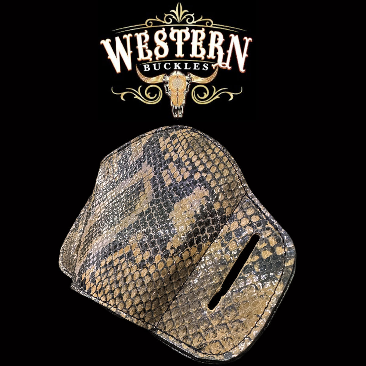 Gun Holster Funda Serpiente Cafe